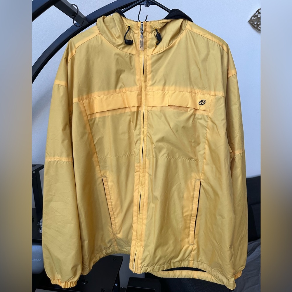 Lightweight Yellow Raincoat for Men